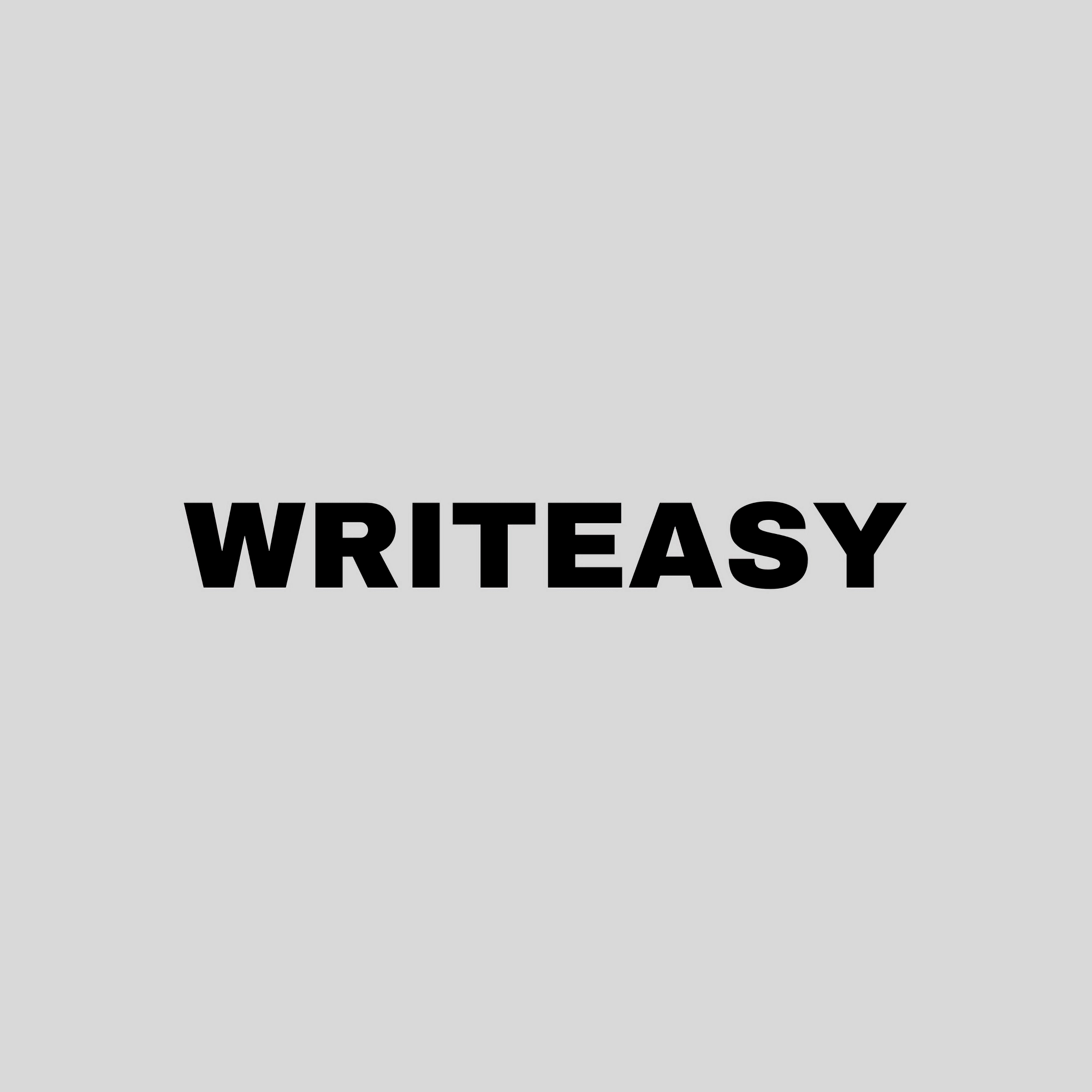 WRITEASY